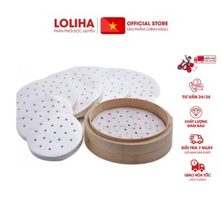 ⛔giadungduylong⛔ bịch 100 tờ giấy nến đục lỗ