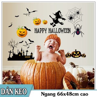 Decal trang trí tường - Halloween Rùng Rợn 05