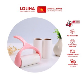 ⛔giadungduylong⛔ bộ 2 con lăn bụi quần áo