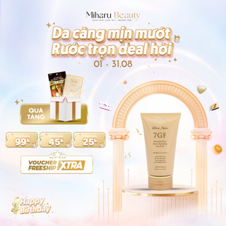 Mặt nạ bùn non làm sạch sâu ngừa mụn tinh chất Peptide & Collagen - 7GF Moisture Face Pore Cleansing Clay Pack 240g