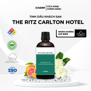 Tinh dầu xông phòng hương khách sạn The Ritz Carlton Hotel 50ml, 100ml - Tinh dầu thơm phòng iCHARM