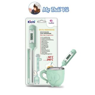 Nhiệt kế điện tử Kichi đo nhiệt độ nước, sữa MẸ THÁI VŨ