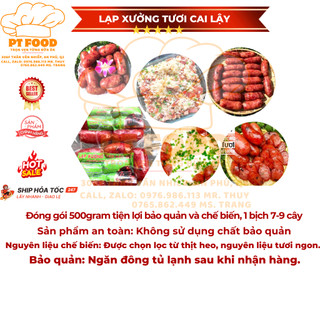 58k 500gram Lạp Xưởng Tươi Cai Lậy hàng loại 1 siêu ngon