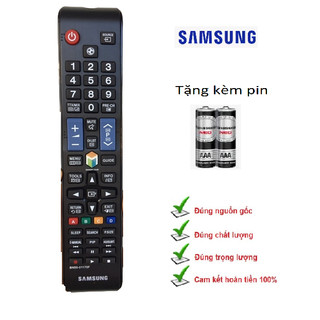 [HÀNG CAO CẤP] Điều khiển tivi SamSung smart internet loại dài Hàng zin theo máy