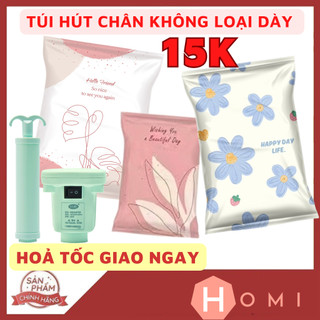 Túi hút chân không [MẪU MỚI 2024], Túi hút chân không đựng quần áo, túi đựng chăn màn mền gấp gọn - Danami store