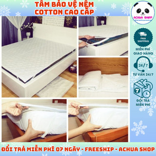 [HỎA TỐC] TẤM LÓT BẢO VỆ NỆM LOẠI SIÊU CẤP [ĐỘ BỀN TRÊN 5 NĂM] CHUYÊN DÙNG CHO KHÁCH SẠN 4-5 SAO- ACHUASHOP