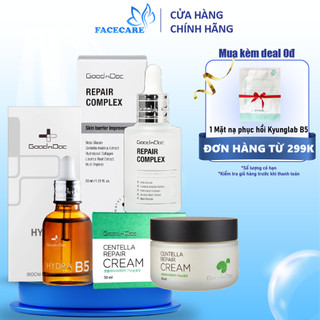 Goodndoc serum hydra b5 30ml– vitamin c 16.5 30ml - kem rau má 50ml -repair complex 30ml