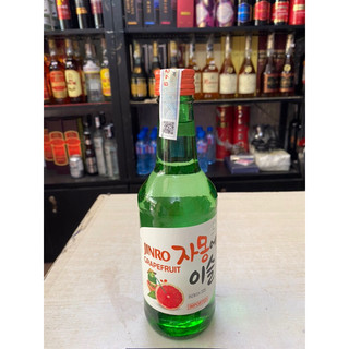 Soju Hàn Quốc JINRO Grapefruit 13%  360ml-Vị Bưởi