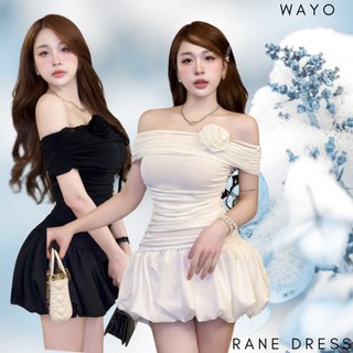 [Rane Dress] Đầm WAYO thiết kế trễ vai body trẻ trung dự tiệc xinh đẹp xu hướng