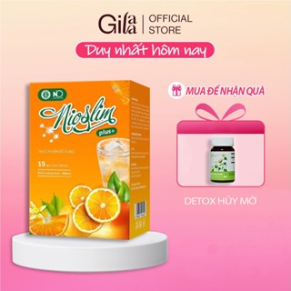 [ TẶNG QUÀ ] Siro Giảm Cân NioSlim Plus Chính Hãng Tặng Kèm Viên Uống Rau Củ Dạng Lọ Giảm 2-5Kg 1Lt