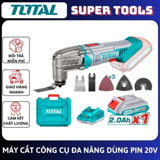 TOTAL Máy cắt gọc đa năng dùng pin 20V TMLI20228