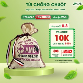 Túi chống chuột AMB chính hãng, đuổi chuột vào ô tô hiệu quả nhất hiện nay