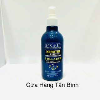 Sữa dưỡng PGP Keratin Intense Collagen phục hồi chuyên sâu dạng chai 250ml - Hàng chính hãng công ty
