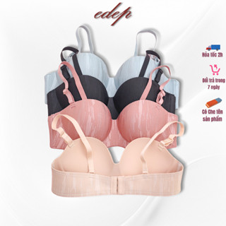  Áo Ngực Su Độn Dày Nâng Ngực  Không Gọng Cài Sau Định Hình Vòng Một  Edep 2298 