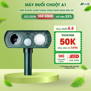 Máy đuổi chuột a1 AMB, thiết bị đuổi động vật bằng công nghệ hồng ngoại