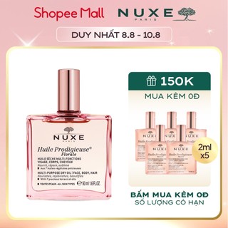 Dầu dưỡng khô đa năng Hương Hoa Huile Prodigieuse Florale Multi-purpose Dry Oil 50ML