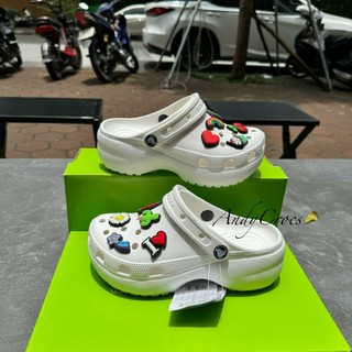  Dép Cross Classic Platform Clog - Dép Cross nữ đế cao mới nhất