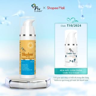 Kem Chống Nắng Cho Da Mụn, Nhạy Cảm FIXDERMA Shadow SPF 30 Transparent Silicone Gel 30g - Hùng Lợi