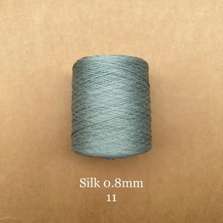 Cuộn sợi silk 0.8mm màu trơn, 300gram