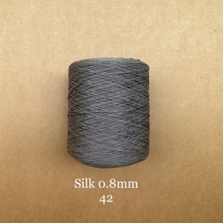 Cuộn sợi silk 0.8mm màu trơn, 300gram