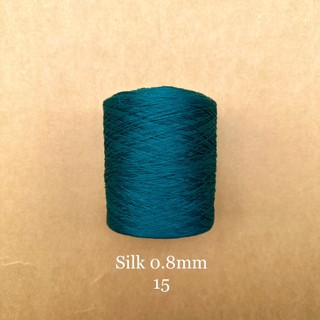 Cuộn sợi silk 0.8mm màu trơn, 300gram