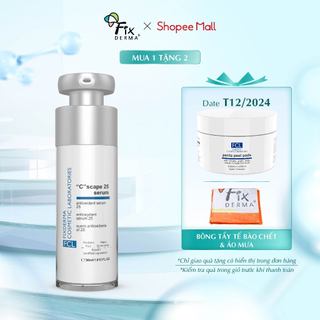 Serum Dưỡng Trắng Da, Chống Lão Hóa FCL ''C'' Scape Serum 25% Giúp Xóa Nhăn Căng Mịn 30ml - Hùng Lợi