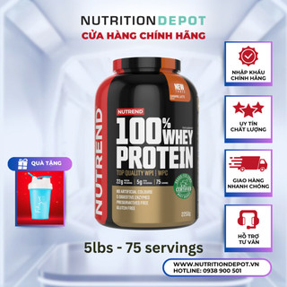 Sữa tăng cơ Nutrend 100% Whey Protein 5lbs - Nutrition Depot VN
