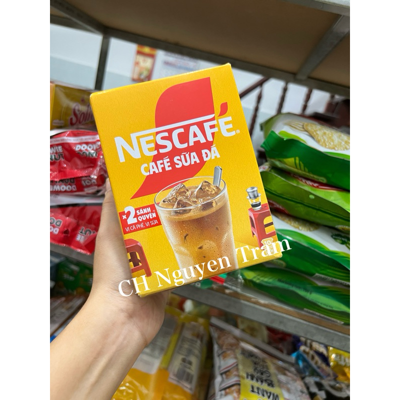 Cà phê sữa đá Nescafe hộp 240g( 10 gói)