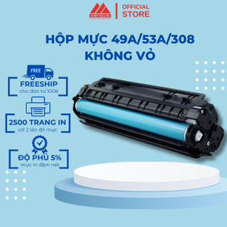 Hộp mực máy in Canon 3300, HP 1320, 1160, P2015 (Mực in 49A/53A/308) - hàng không vỏ
