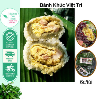 Bánh Khúc Việt Trì, Xôi Khúc Việt Trì thơm ngon,6c/túi, giao hỏa tốc Hà Nội