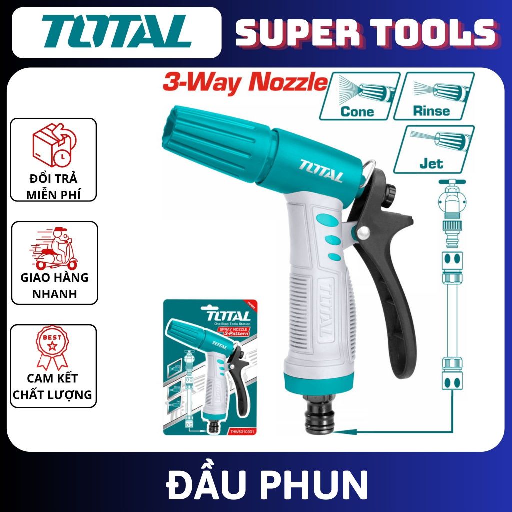 TOTAL Đầu phun THWS010301 <HÀNG CHÍNH HÃNG>