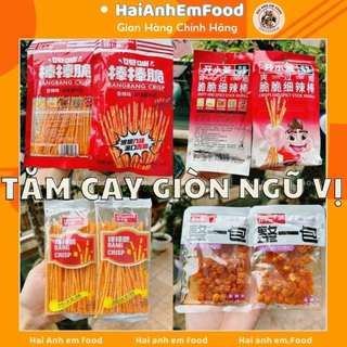 Tăm cay siêu giòn ngũ vị nội địa trung, que cay nội địa trung, mỳ cay giòn giòn nội địa trung, đồ ăn vặt cay nội địa hot