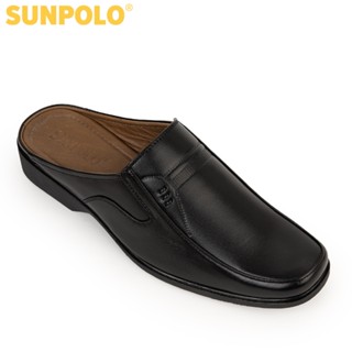 Giày sục nam Da bò cao cấp SUNPOLO SPO001
