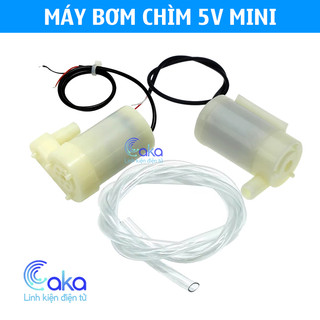 Máy Bơm Chìm Mini 3v - 5v các loại tùy chọn