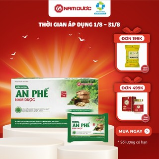 Viên ngậm An Phế Nam Dược kẹo ngậm giảm rát họng, khản tiếng, giảm ho, giảm đờm, bổ phế