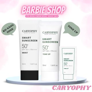  Kem Chống Nắng Caryophy Smart Sunscreen Nâng Tone MOIST 3IN1 - Caryophy Smart Suncreen Tone Up 50ml 