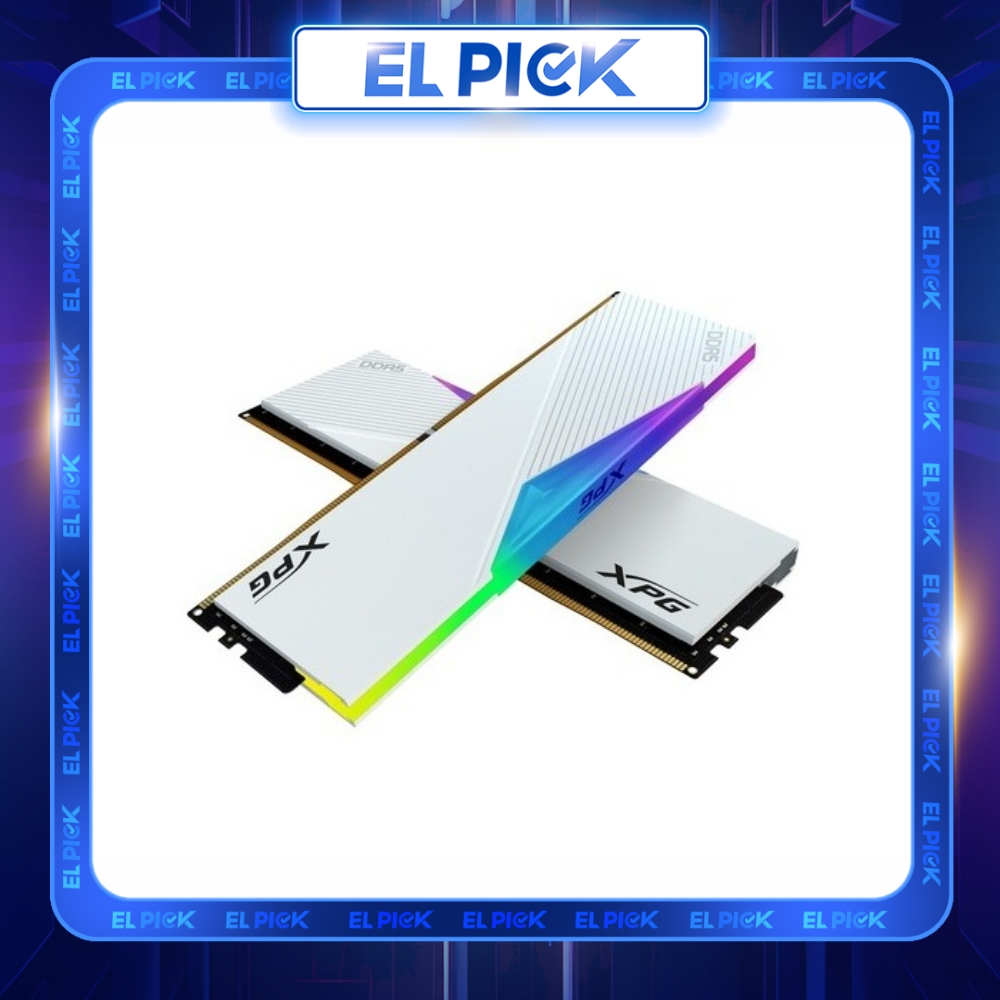 RAM ADATA LANCER DDR5 16GB 6000Mhz RGB - White