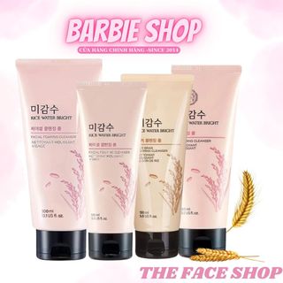 Sữa Rửa Mặt The Face Shop Gạo Rice Water Rice 100ml - 150ml [có hạt-không hạt]