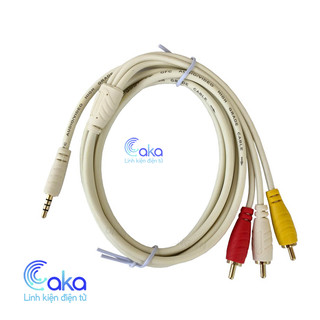 Cáp âm thanh 3.5 sang 3 AV RCA