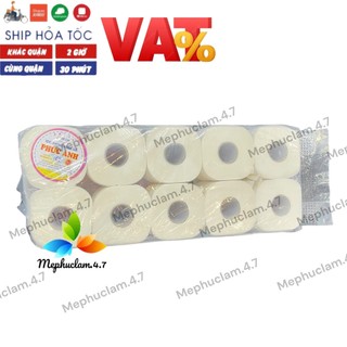 10 cuộn giấy vệ sinh Phúc Anh có lõi