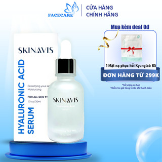 [Mã COSBAUH3 giảm 8% đơn 300K] SERUM Cấp Ẩm Phục Hồi Skinavis chứa Hyaluronic Acid và B5  30ml