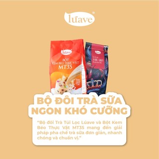 Bột MT35 Kem Béo Thực Vật LÚAVE 1kg (Bột Kem Béo Pha Trà Sữa, Ngậy Béo, Thanh nhẹ)