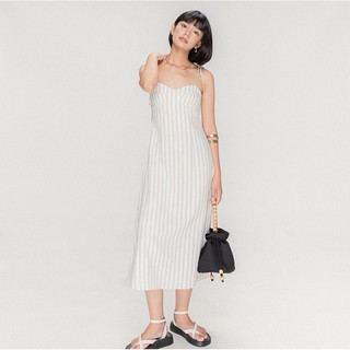 Đầm 2s dài midi libe size M newtag