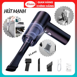 Máy hút bụi đa năng, máy hút bụi cầm tay không dây, hút bụi cầm tay, máy hút bụi xe hơi/mini/máy tính tiện lợi- elamo