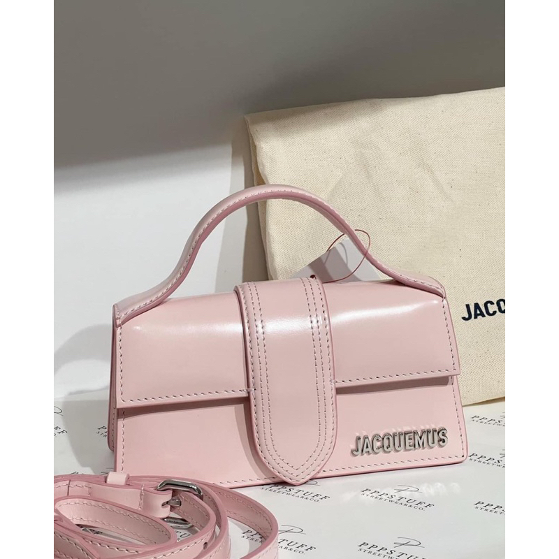 Túi Jacquemus phiên bản hồng nhạt size 20 fullbox