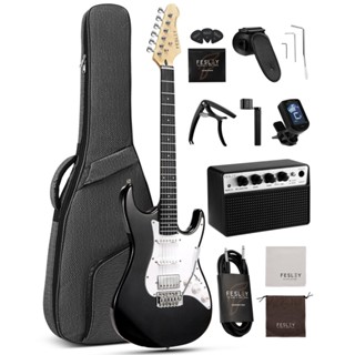 Combo Đàn Guitar Điện Fesley FST100 Stratocaster HSS