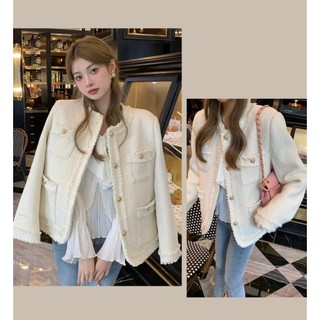  Áo dạ TWEED tiểu thư túi hộp sang chảnh chất liệu dày dặn phong cách thu đông sang chảnh  CÓ BIG SIZE  MOFS SP23 