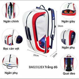 Balo cầu lông Yonex BA02312EX 8 màu sắc-Túi Thể Thao Sport