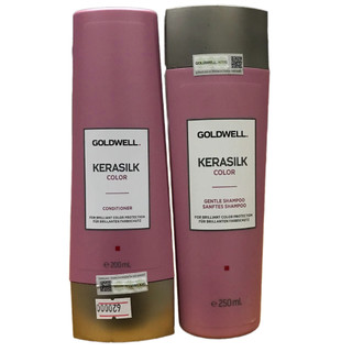 Dầu gội xả bảo vệ màu nhuộm Goldwell Kerasilk Color 250ml/200ml