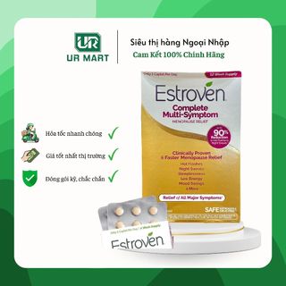  Viên Uống Cho Phụ Nữ Tiền Mãn Kinh Estroven Complete Multi-Symptom 84 Viên
